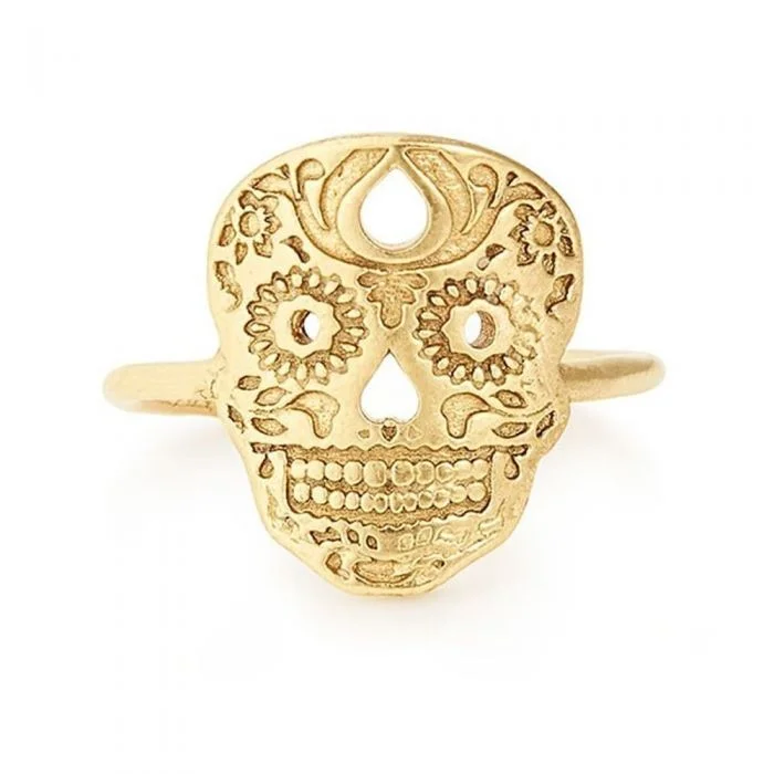 ALEX AND ANI Calavera Statement Ring