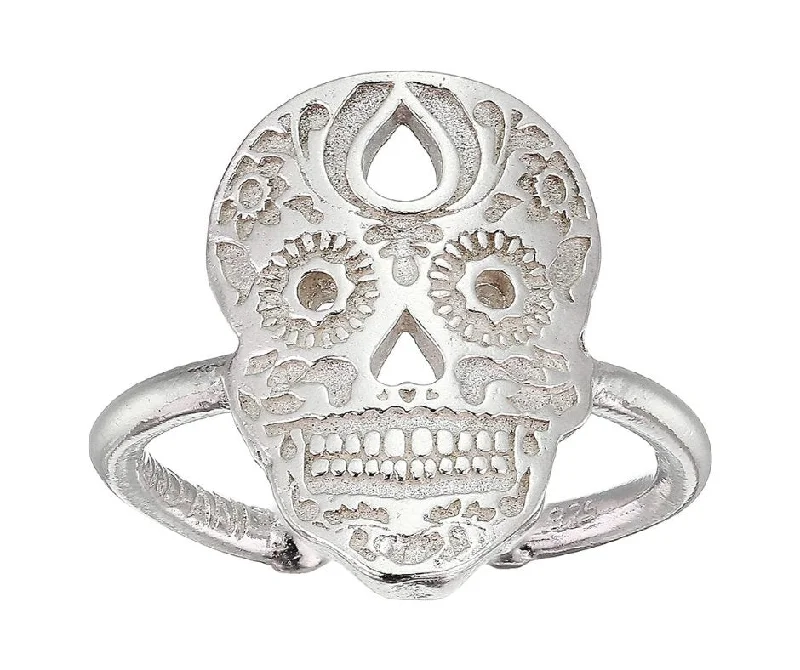 ALEX AND ANI Calavera Statement Ring