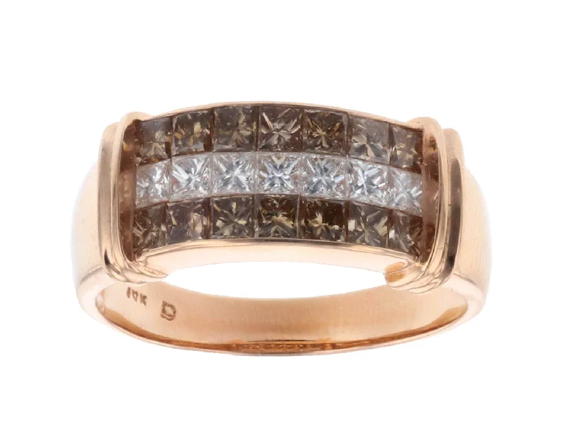 Brown Diamond Men's Ring (Brown Diamond 2.02)