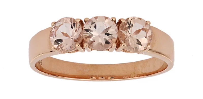 Morganite Ladies Ring (Morganite 0.96 cts.)