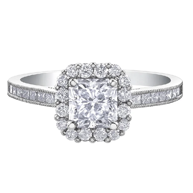 Radiant Cut Canadian Diamond Engagement Ring