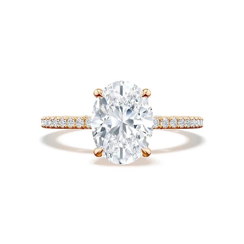 Simply Tacori Oval Solitaire Engagement Ring Mounting