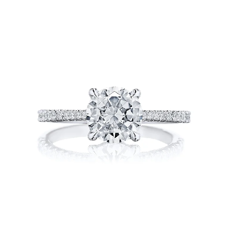 Simply Tacori Round Engagement Ring Setting