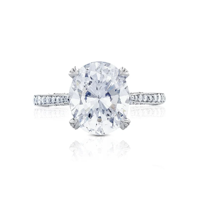 Simply Tacori RoyalT Oval Solitaire Engagement Ring