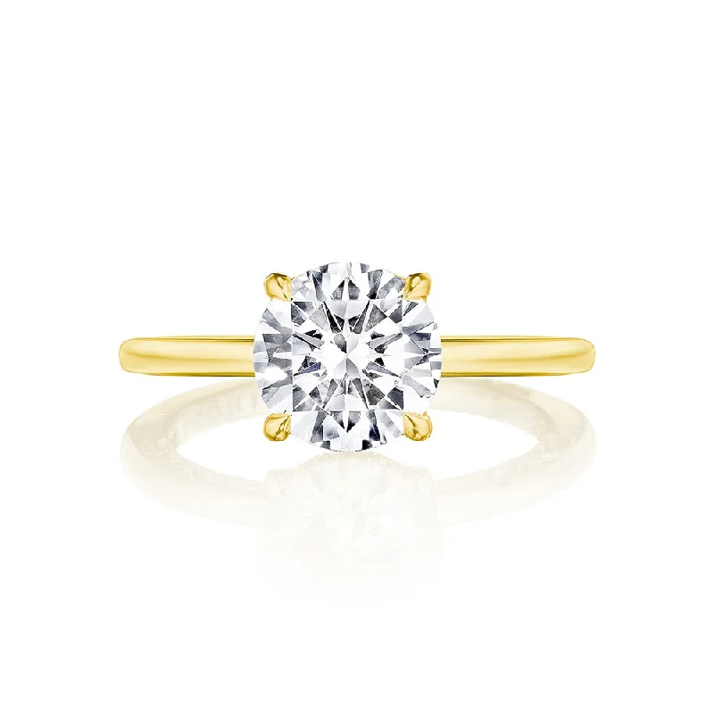 Tacori Dantela Round Solitaire Engagement Ring Setting