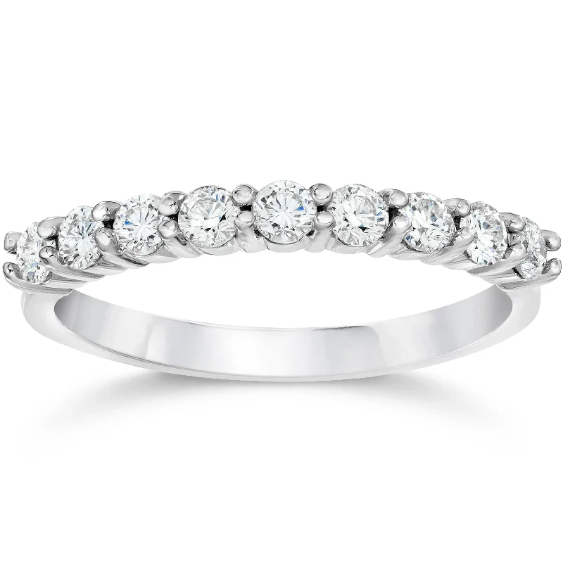 1 Carat Diamond Ring White Gold