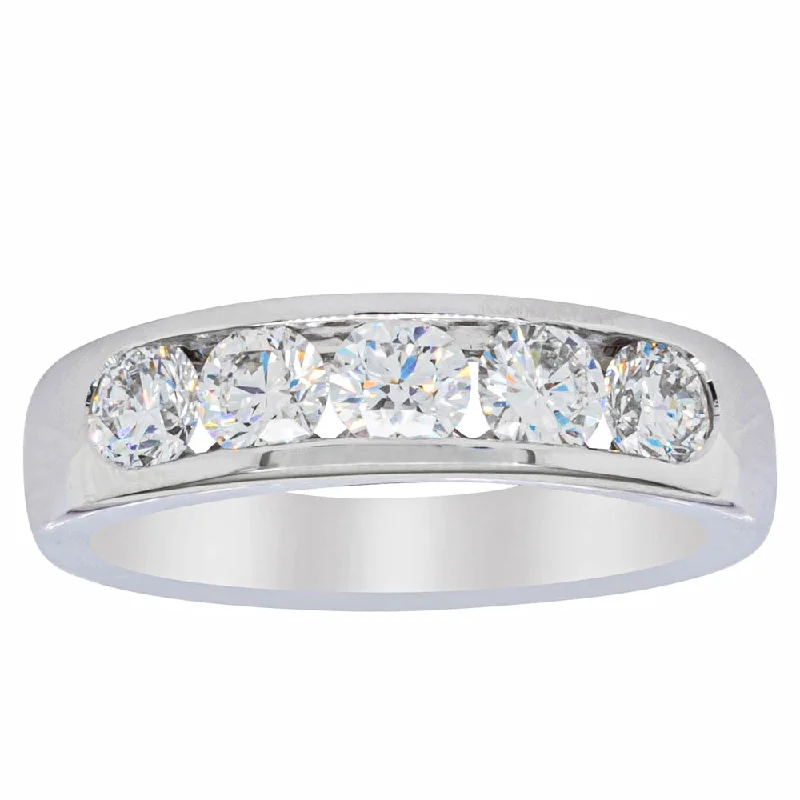 18ct White Gold 1.08ct Diamond Loire Ring