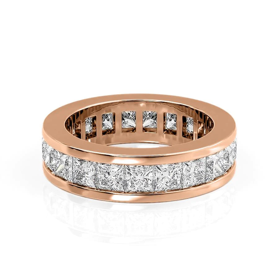 4ct Princess Channel Eternity