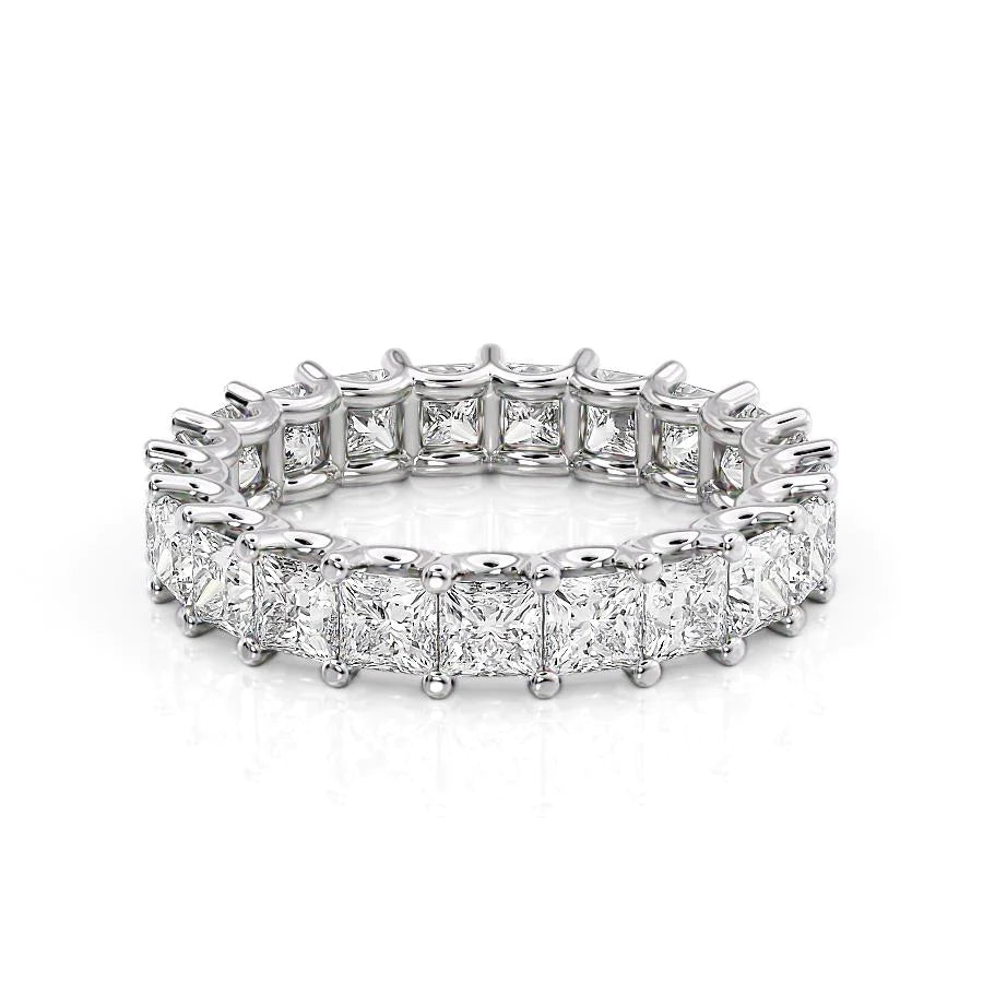 4ct Princess U Prong Eternity