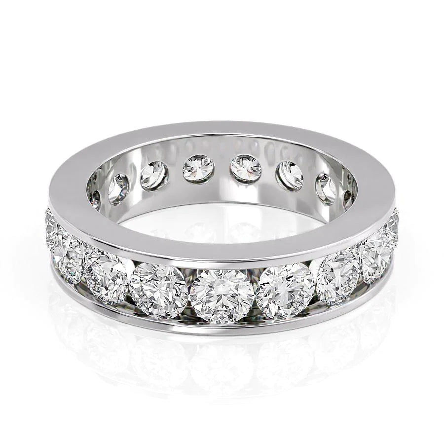 3.5ct Round Channel Eternity