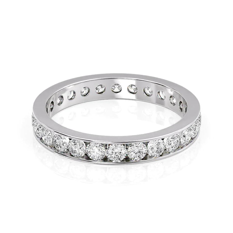 1.2ct Round Channel Eternity